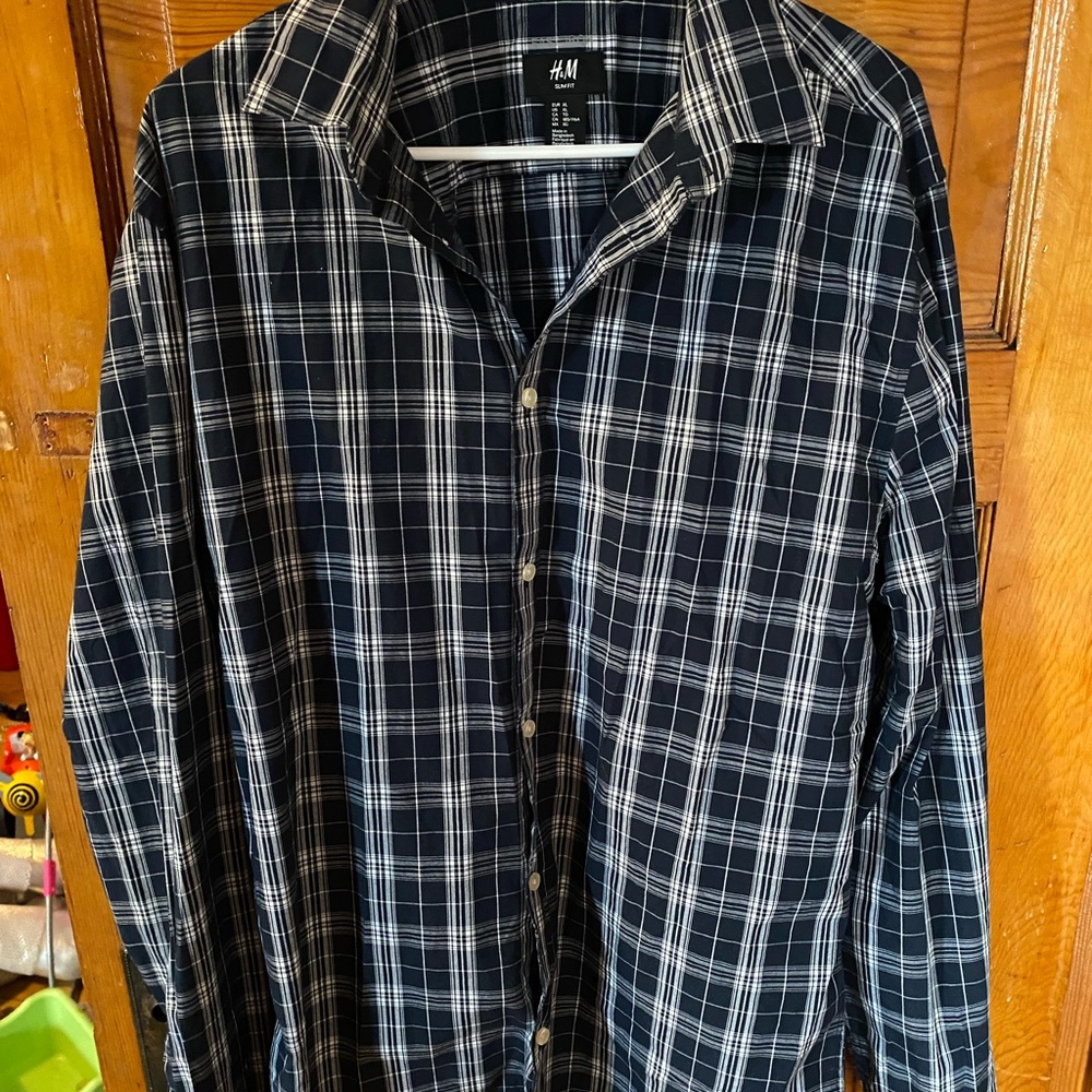 Plaid Men’s H&M Top